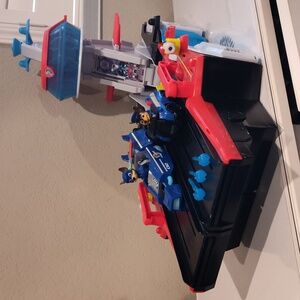 PAW Patrol The Mighty Movie Aircraft Carrier HQ toy